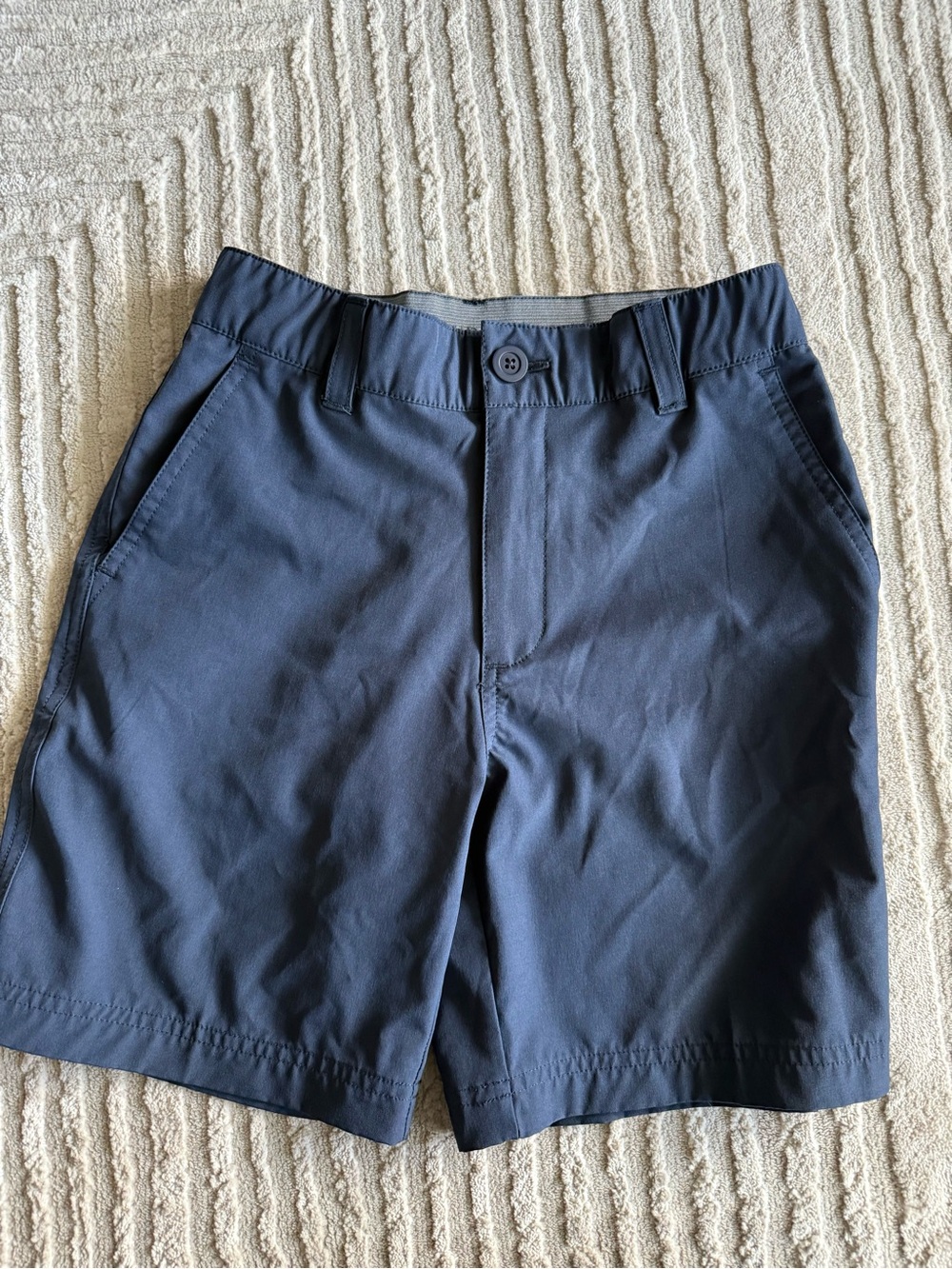 Youth Medium boys Swannies Navy Golf Shorts